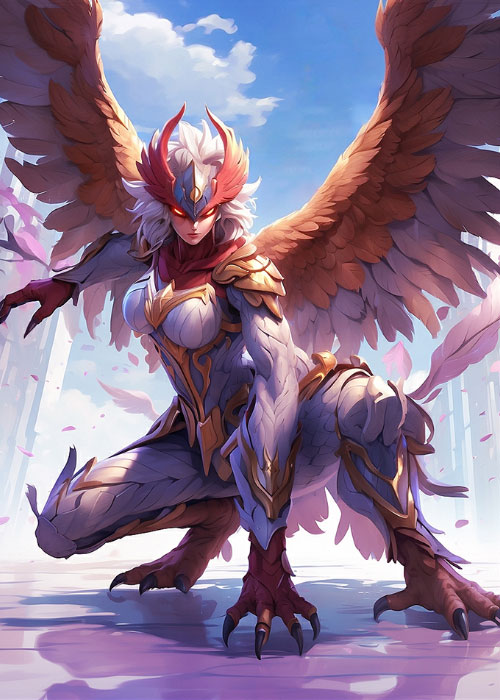 Ascended Harpy Card Art