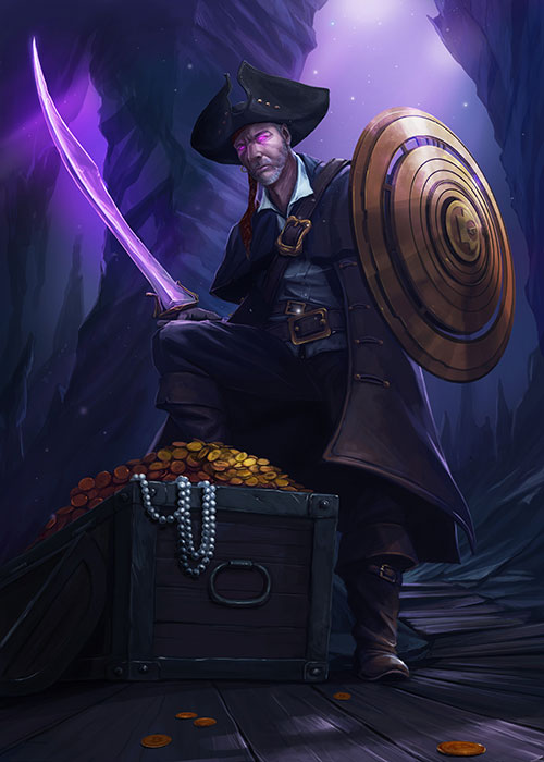 Captain Saylor Card Art