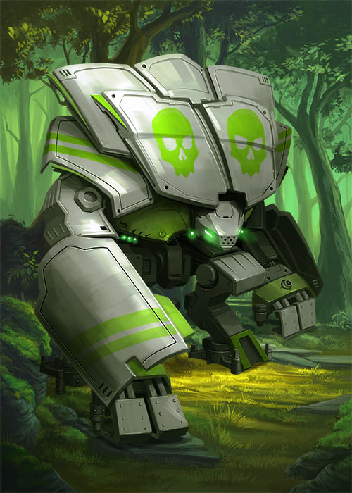 Green Defender Card Art