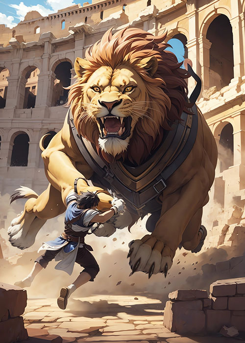 Nemean Lion Card Art