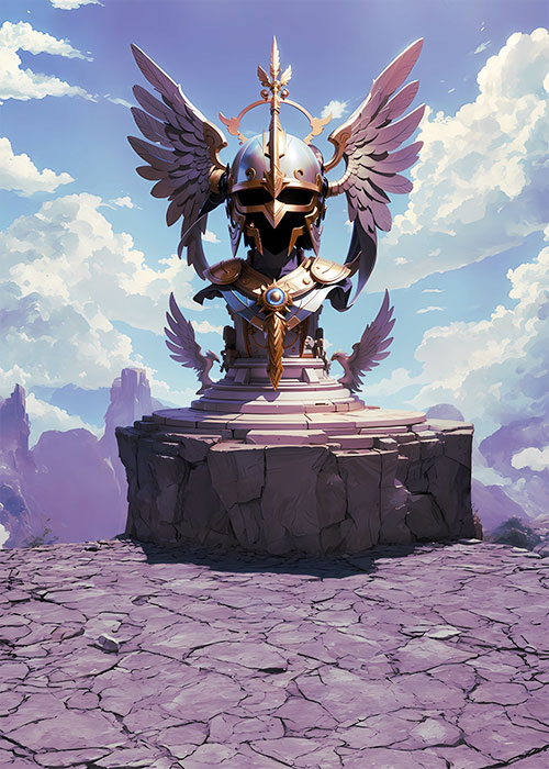 Winged Helm Card Art