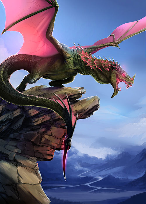 Wyvern Card Art